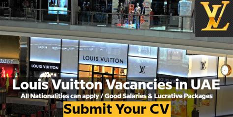 qualifications to work at louis vuitton|louis vuitton career portal.